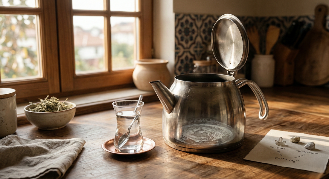 Çaydanlığın Dibindeki Kireç Gerçekten Düşman mı ? 💧