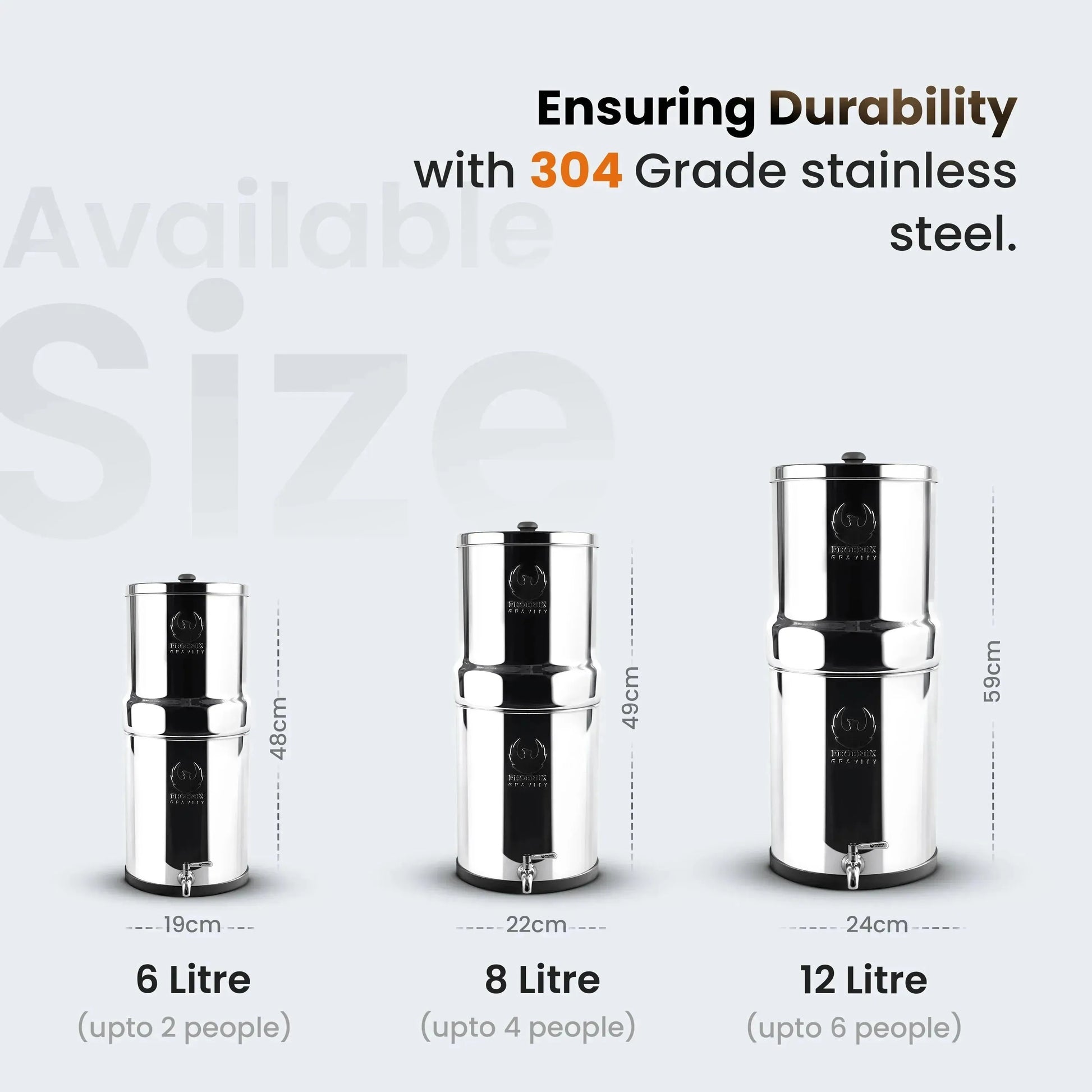 Phoenix Gravity Su Arıtma Cihazı -  6 Lt